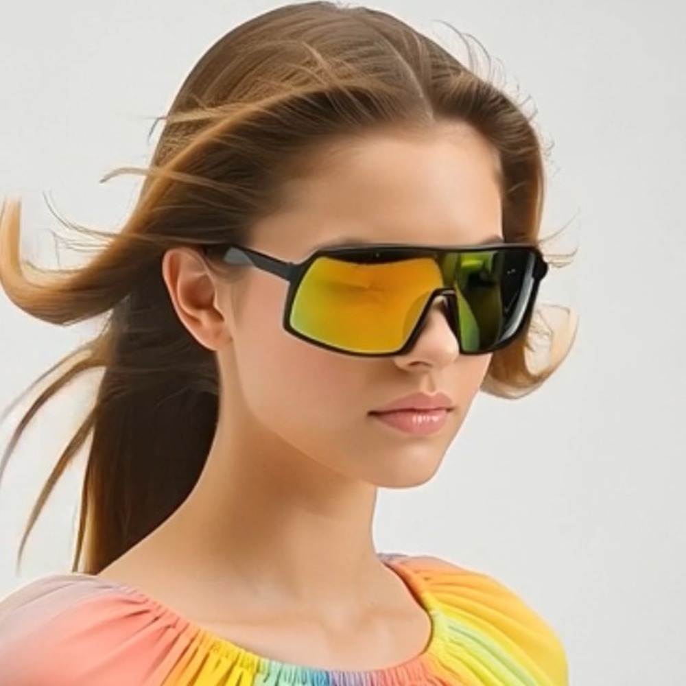 Sport Sunglasses Women Glasses Windproof UV Protection Eyewear Outdoor Beach New